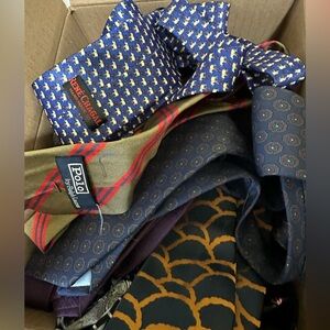 Box of 25 variety designer ties